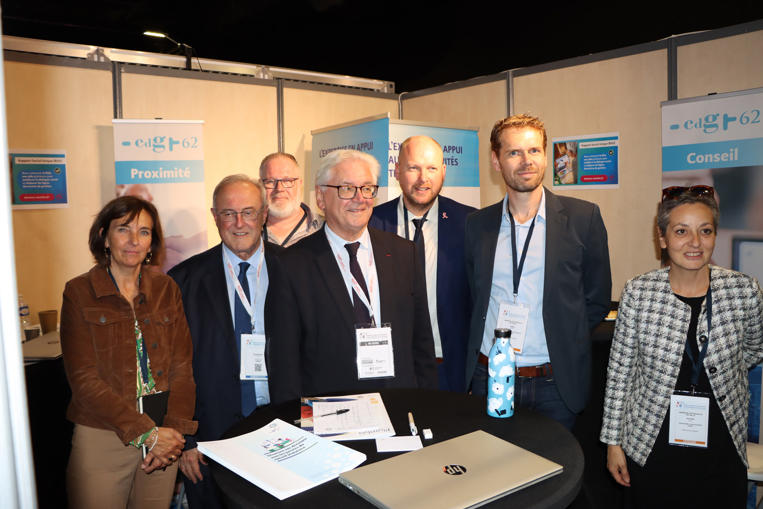 Congrès 2023 des maires et présidents d’intercommunalité du Pas-de-Calais - Stand du CdG62