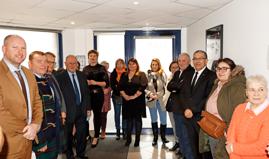 Inauguration des locaux de l'antenne médicale de Lens du CdG62