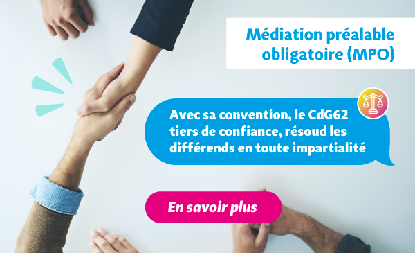 Médiation préalable obligatoire (MPO)